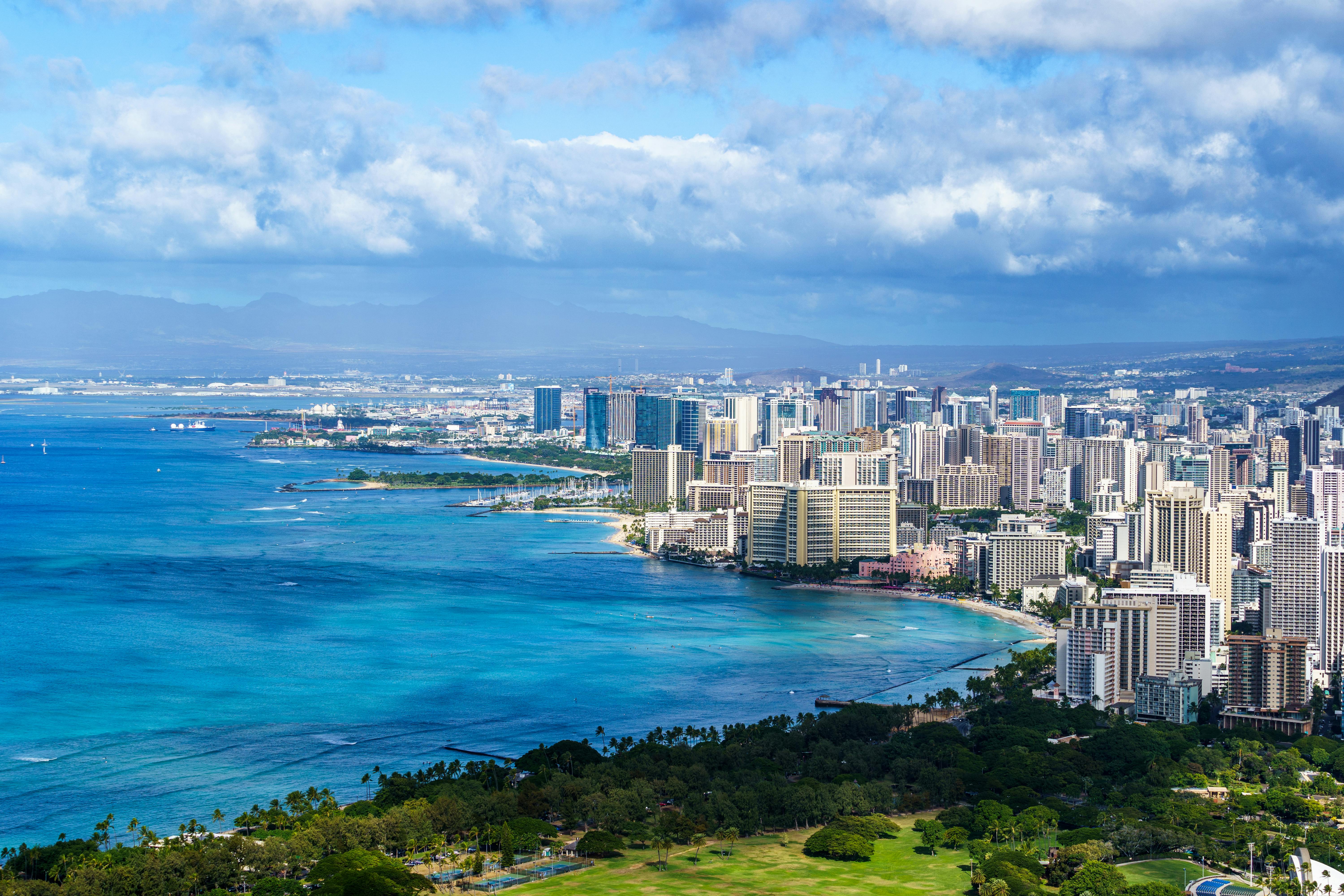 Honolulu Hawaii skyline